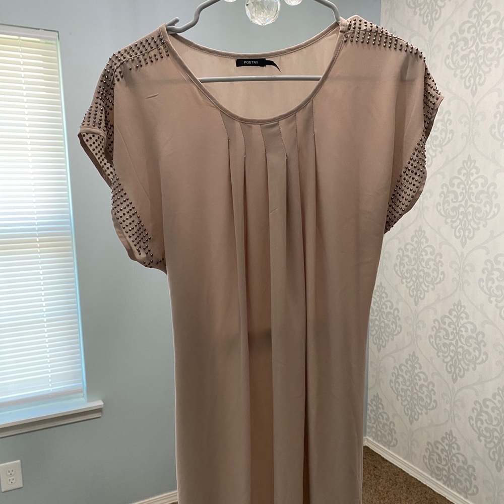 Poetry Nude/Beige Dress